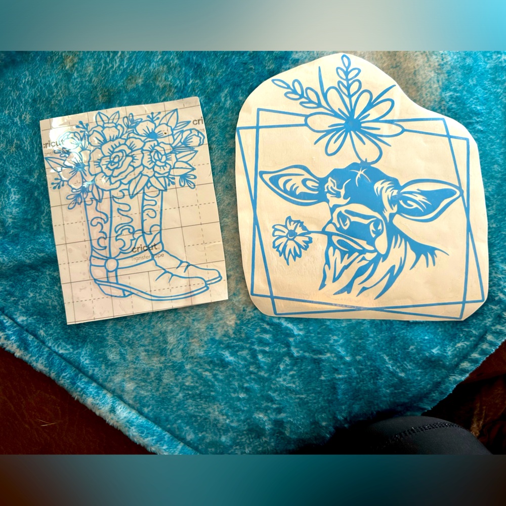 Cowgirl Decal Set of 2